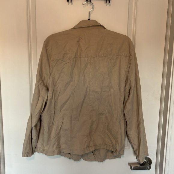 Merona linen like blazer - Picture 3 of 3